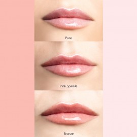 Lip Gloss με Γυαλιστερό Glitter 02 Bronze