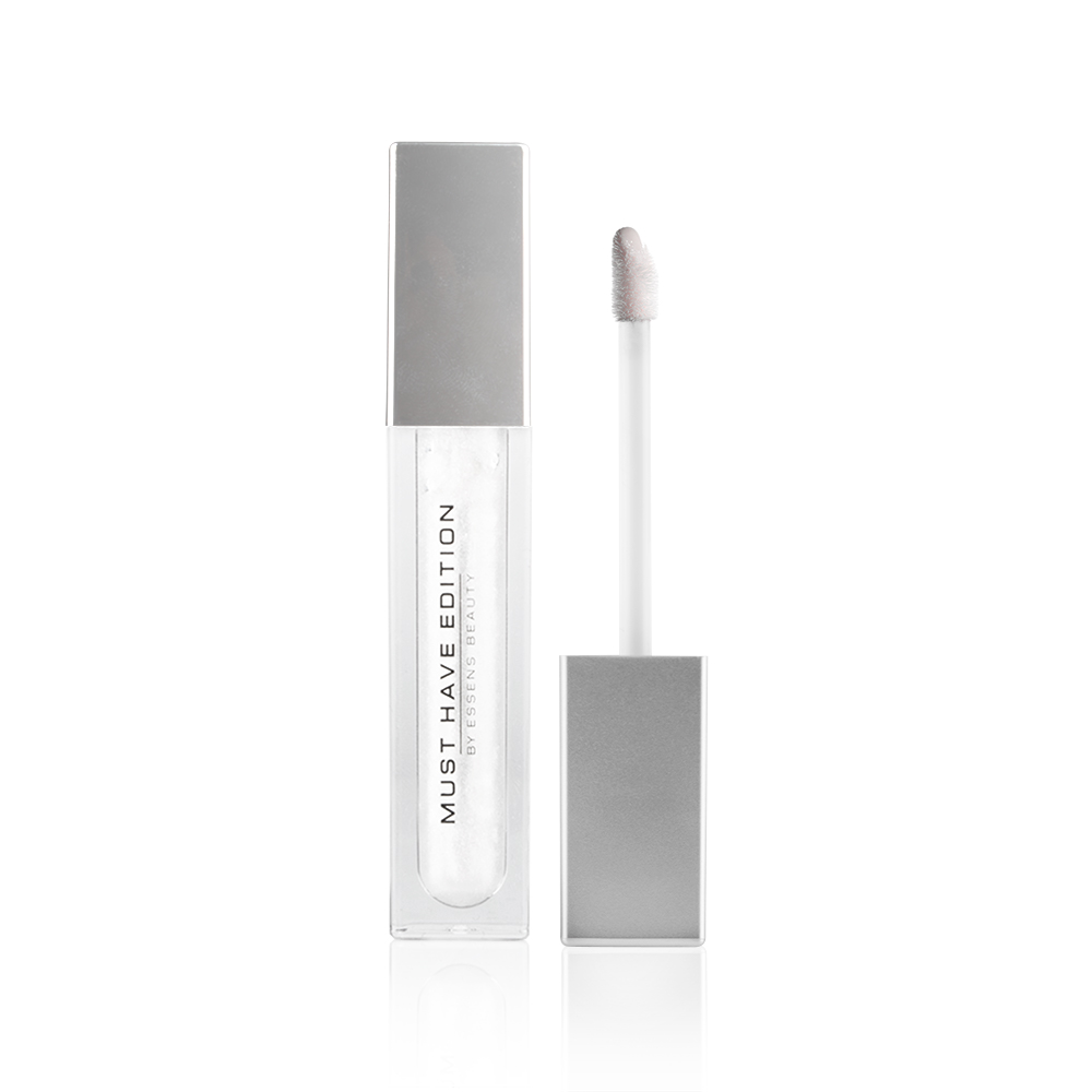 Lip Gloss με Γυαλιστερό Glitter 01 Pure